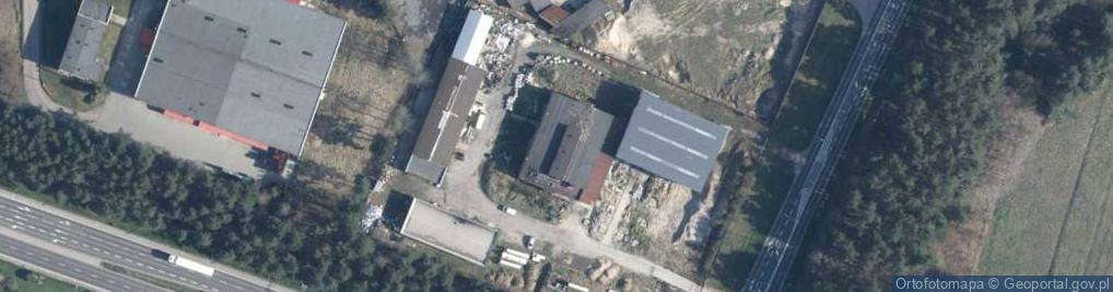 Zdjęcie satelitarne Progips w Olkuszu