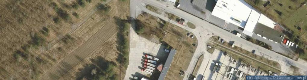 Zdjęcie satelitarne Proinwest. Biuro projektów i nadzoru.