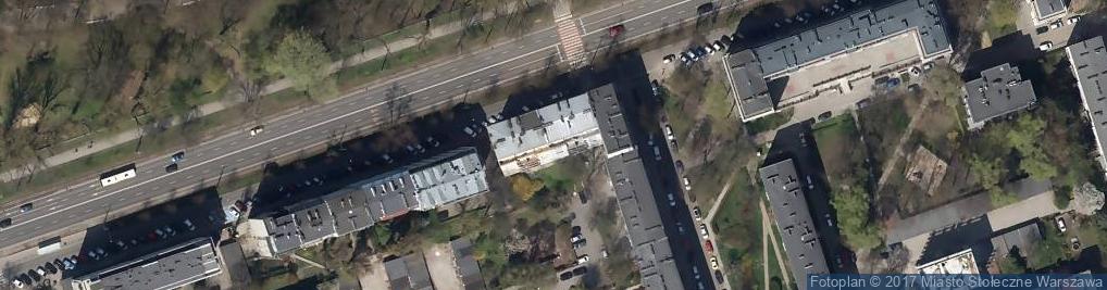 Zdjęcie satelitarne Projbud Popławska Wanda