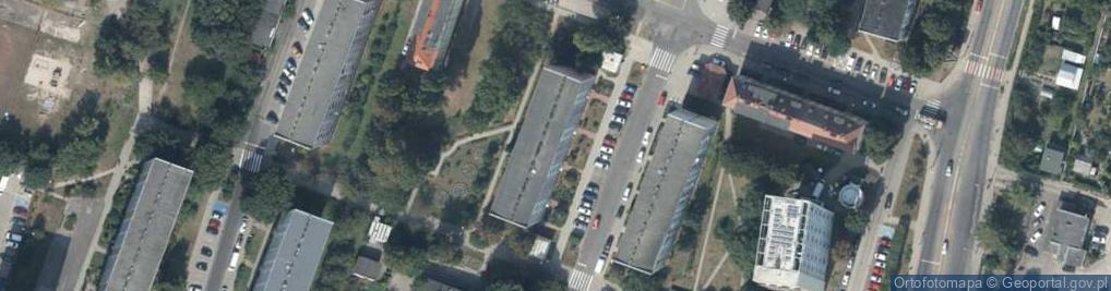 Zdjęcie satelitarne Projekt Centrum Zarządzania Edukacji Konsultingu Ewa Klimkiewicz