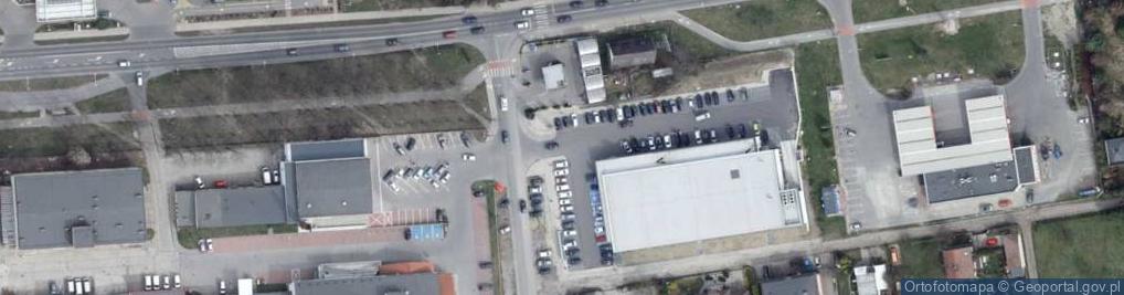Zdjęcie satelitarne Projekt Parkiet Dariusz Giemza