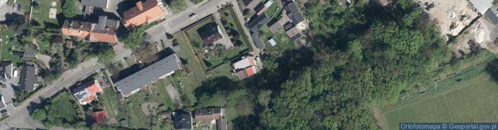 Zdjęcie satelitarne Projekt Pracownia Projektowa Budownictwa Ogólnego