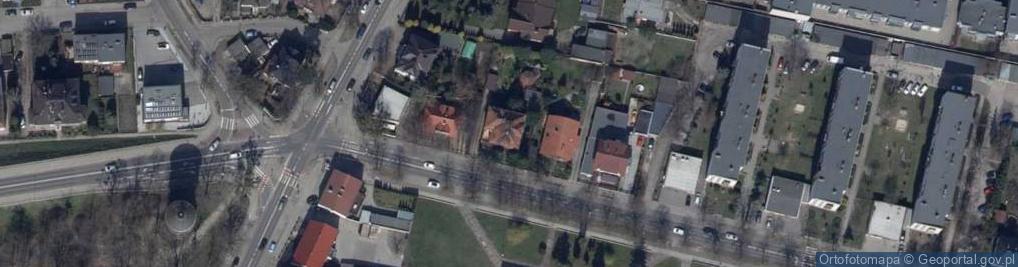 Zdjęcie satelitarne Projektowanie Budowlane Bronisław Piórkowski