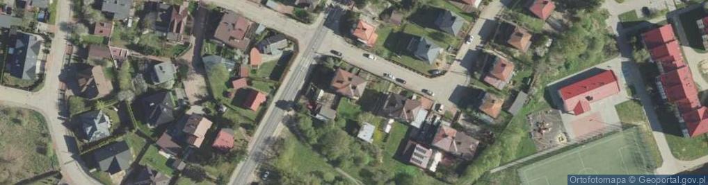 Zdjęcie satelitarne Projektowanie Budownictwa Iwaszczuk