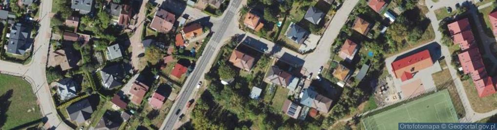 Zdjęcie satelitarne Projektowanie Budownictwa Iwaszczuk