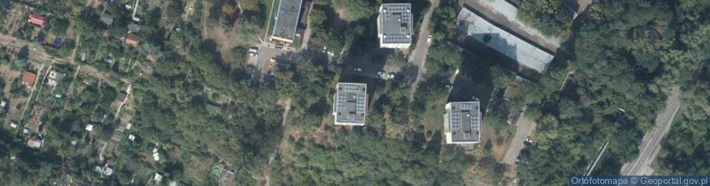 Zdjęcie satelitarne Projektowanie Dróg Smentek Henryk