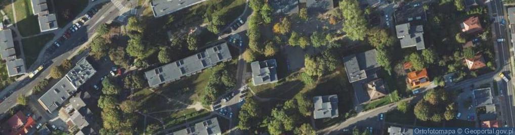 Zdjęcie satelitarne Projektowanie i Aranżacje Wnętrz Ga Projekt