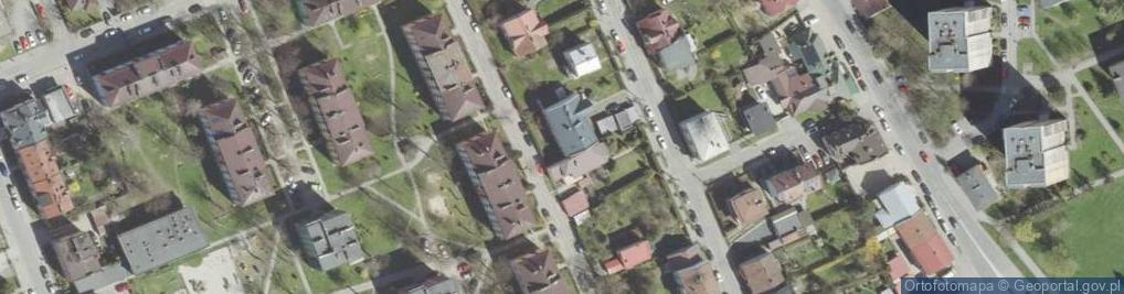 Zdjęcie satelitarne Projektowanie i Nadzór Bud Instalacji Elektrycznych Gałda Wojciech