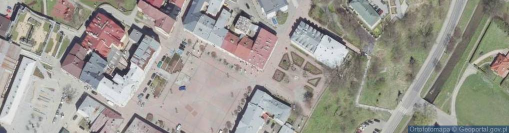 Zdjęcie satelitarne Projektowanie i Nadzór w Budownictwie