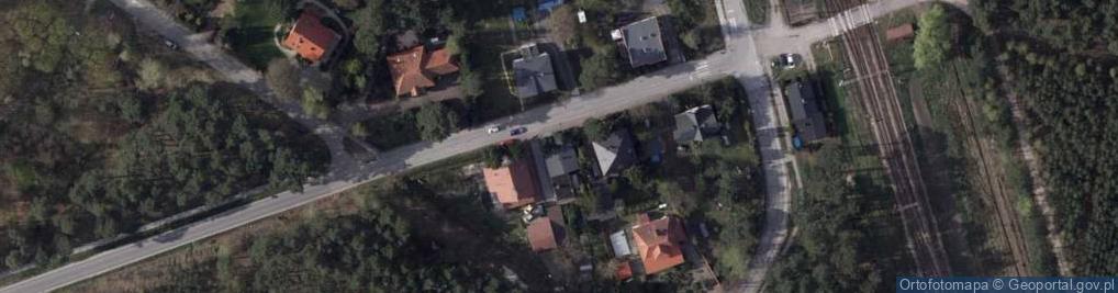 Zdjęcie satelitarne Projektowanie i Nadzory Budowlane Budową Inż Jolanta Kruś Piechocka