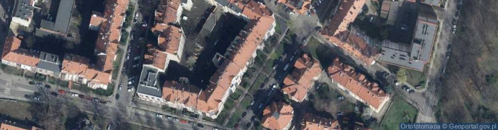 Zdjęcie satelitarne Projektowanie i Nadzory Budowlane - Łopusiewicz Iwona