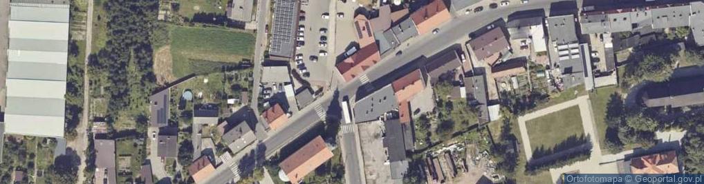 Zdjęcie satelitarne Projektowanie i Nadzory Budowlane Tadeusz Chyła