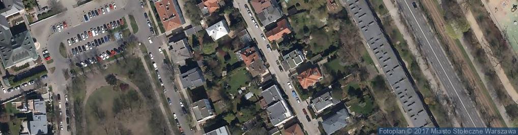 Zdjęcie satelitarne Projektowanie i Nadzory Budowlane