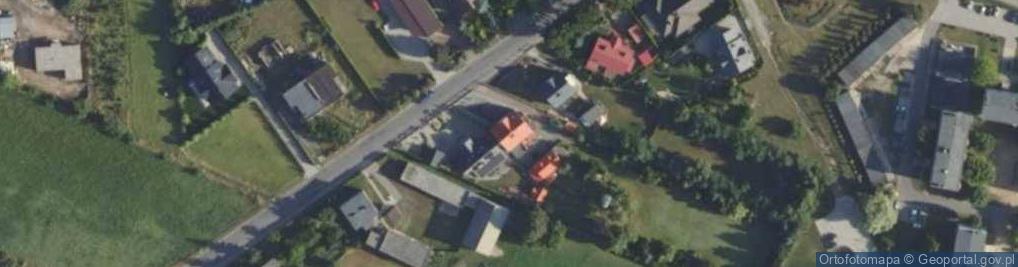 Zdjęcie satelitarne Projektowanie i Nadzory w Budownictwie Paweł Orpiszak