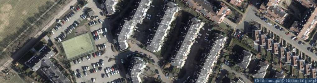 Zdjęcie satelitarne Projektowanie i Nadzory w Budownictwie - Paweł Różyło