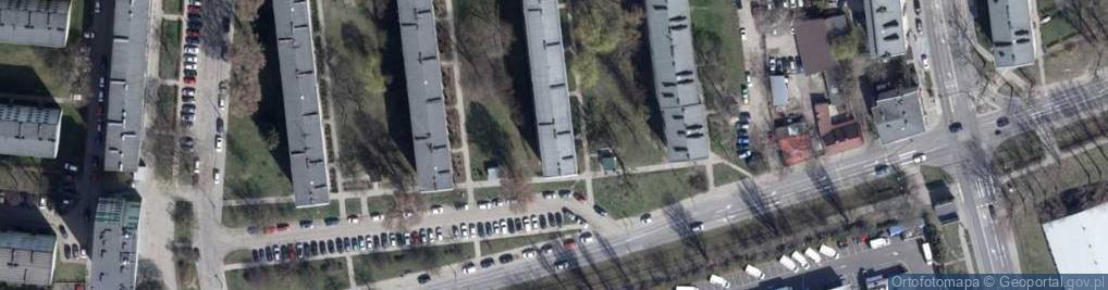 Zdjęcie satelitarne Projektowanie i Nadzory w Budownictwie