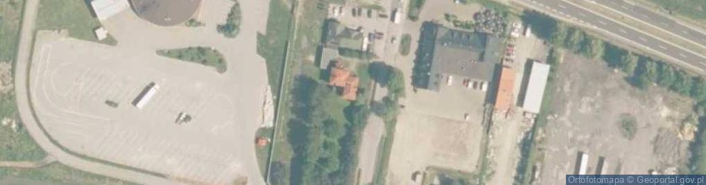 Zdjęcie satelitarne Projektowanie Kosztorysowanie i Nadzór Fiuk Gamrat