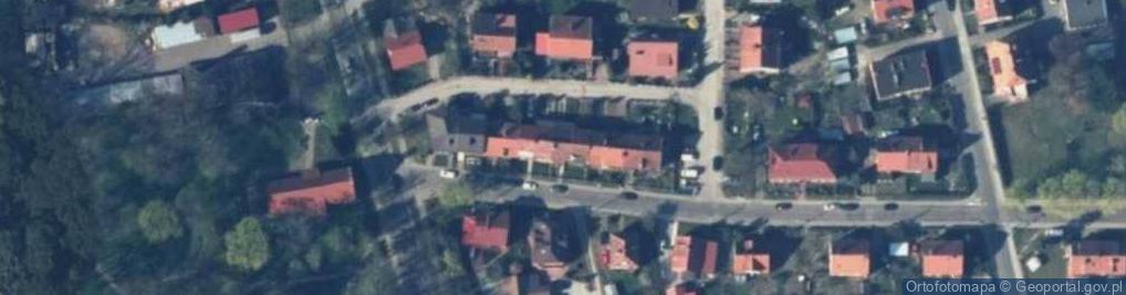 Zdjęcie satelitarne Projektowanie Kosztorysowanie Nadzór Budowlany Robak Ireneusz Witold