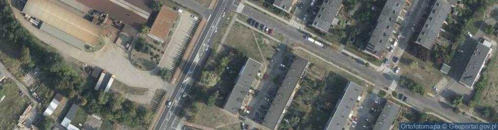 Zdjęcie satelitarne Projektowanie Kosztorysowanie Nadzory Budowlane Wroński Ryszard