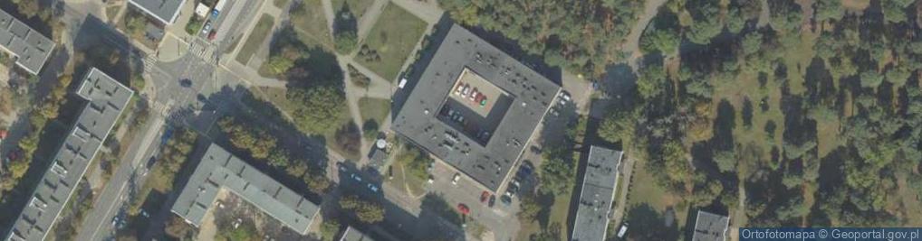 Zdjęcie satelitarne Projektowanie Nadzór Budownictwo PNB