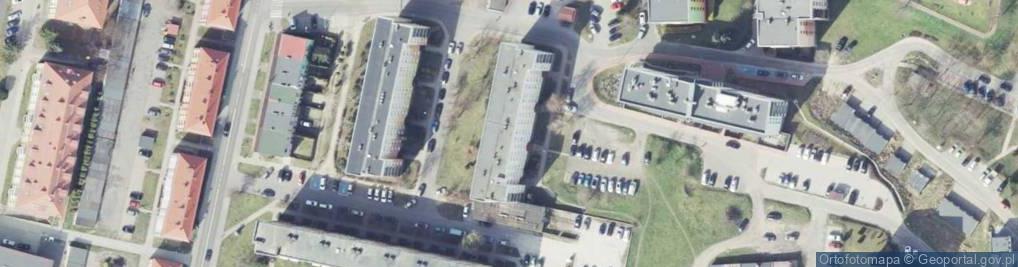 Zdjęcie satelitarne Projektowanie Nadzór i Doradztwo Budowlane