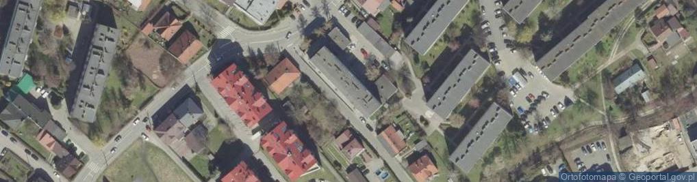 Zdjęcie satelitarne Projektowanie Nadzory Budowlane Karol Jachym