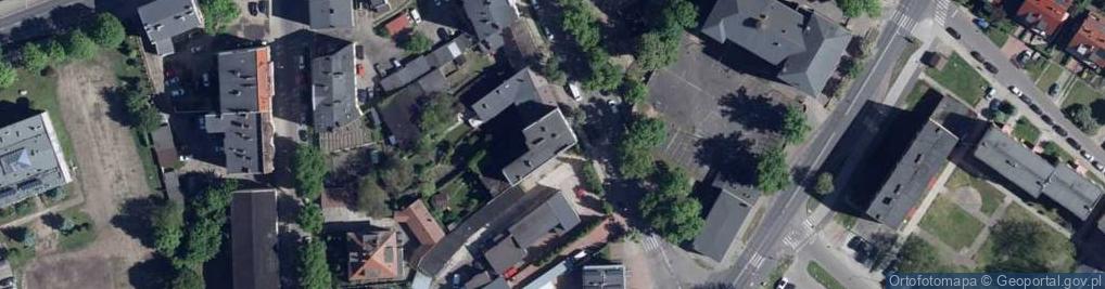 Zdjęcie satelitarne Projektowanie Nadzory Budowlane Mestl Elżbieta