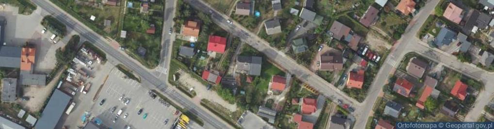 Zdjęcie satelitarne Projektowanie Nadzory Obsługa Inwestycji Gortatowski Włodzimierz