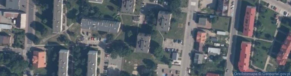 Zdjęcie satelitarne Projektowanie Ogrodów Pole Biwakowe