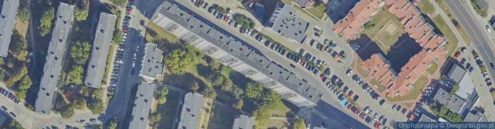 Zdjęcie satelitarne Projektowanie Sieci Telekomunikacyjnej