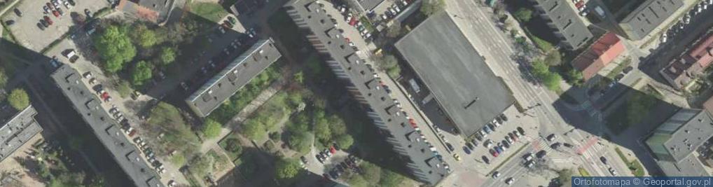 Zdjęcie satelitarne Projektowanie Urbanistyka Krasowska Elżbieta Teresa