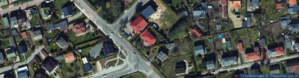 Zdjęcie satelitarne Projektowanie w Budownictwie Knap Edward