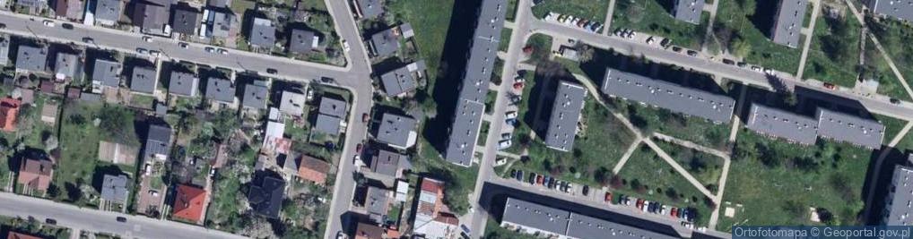 Zdjęcie satelitarne Projektowanie w Budownictwie Stopyra Danuta