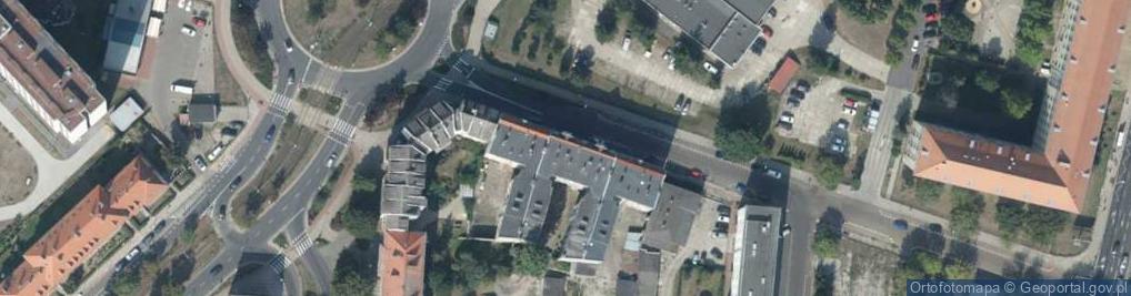 Zdjęcie satelitarne Projektowanie Witkowski Jerzy
