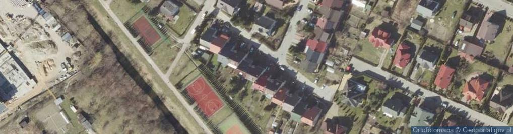 Zdjęcie satelitarne Projektowanie Wykonawstwo Arkana Ryszard Pietrzyk Zofia Pietrzyk