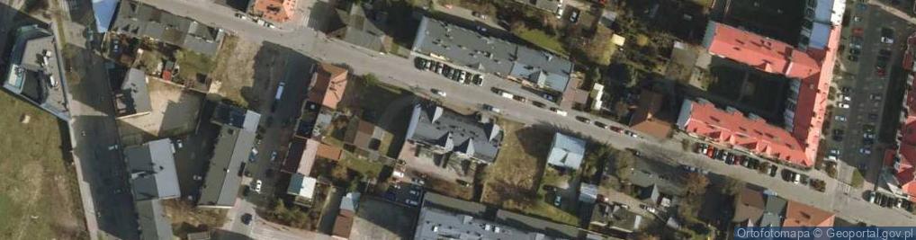 Zdjęcie satelitarne Projektowe Biuro Obsługi Inwestycji Format w Siedlcach