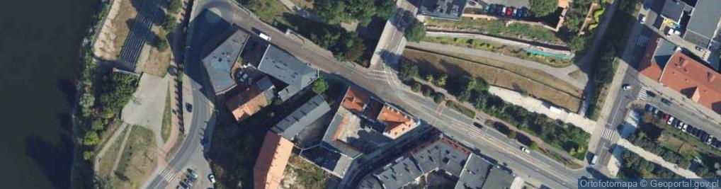 Zdjęcie satelitarne Projektowo - Doradcze Biuro Architektoniczno - Urbanistyczne Proj - Plan, Biuro Urbanistyczne Artur Składanek