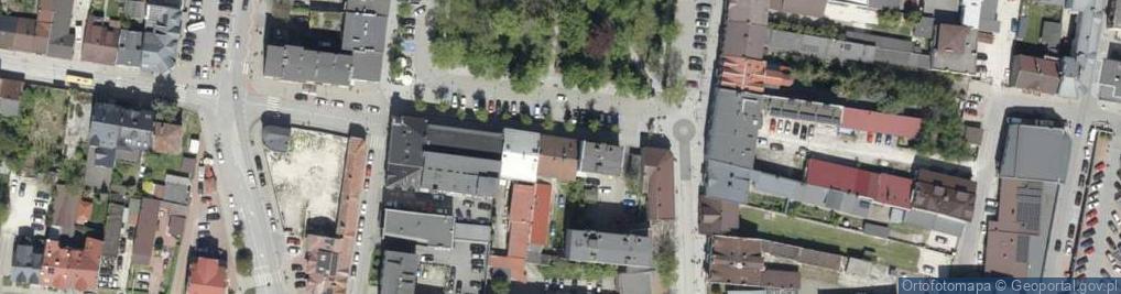 Zdjęcie satelitarne Prome