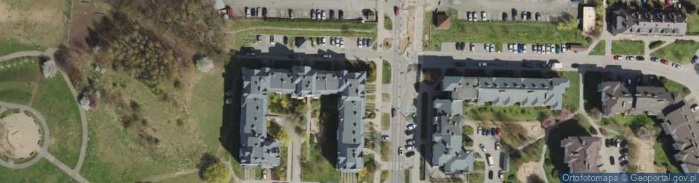 Zdjęcie satelitarne Prosta Usługi Projektowe