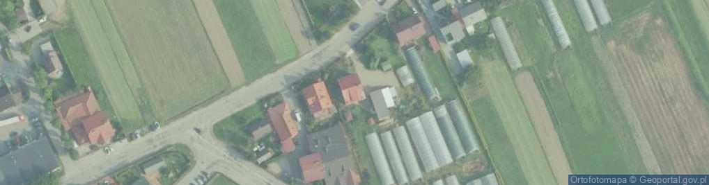 Zdjęcie satelitarne Prowadzenie Działów Specjalnych Produkcja Róż Elżbieta Knapik