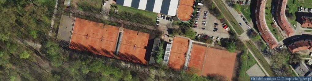 Zdjęcie satelitarne Prowadzenie Zajęć Szkoleniowych Tenis Ziemny