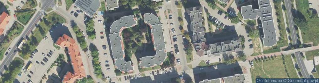 Zdjęcie satelitarne Prowadzenie Zajęć z Rytmiki