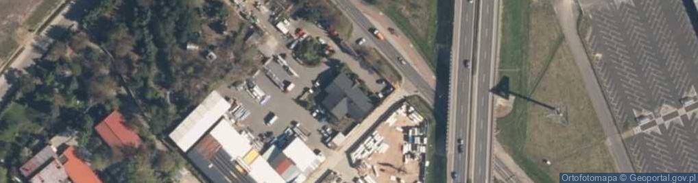 Zdjęcie satelitarne Pruszyński Kalużny