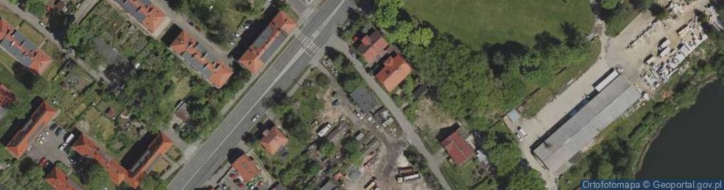Zdjęcie satelitarne Pruszyński Wojciech Przedsiębiorstwo Handlowo-Usługowe Iglak