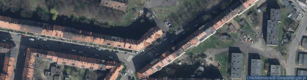Zdjęcie satelitarne Pryw.Gab.Lek.Gaworczyk., Legnica
