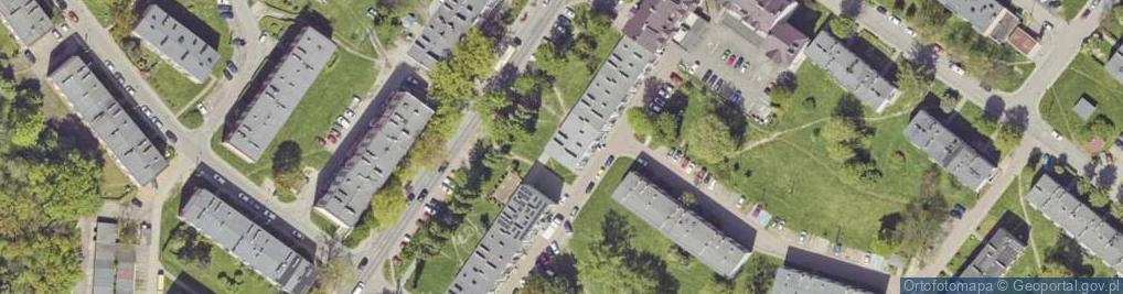 Zdjęcie satelitarne Prywatna Praktyka Stomatologiczna Adam Kucharski