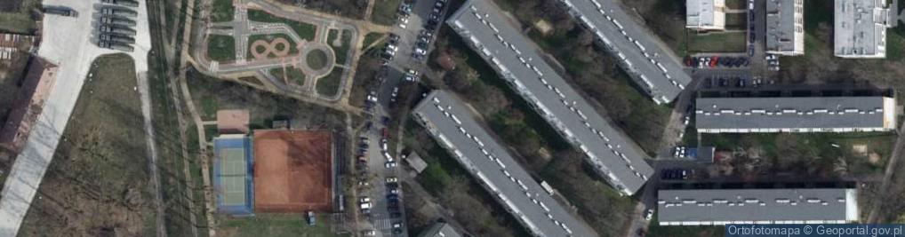 Zdjęcie satelitarne Prywatne Biuro Geodezji i Kartografii Geo Cad