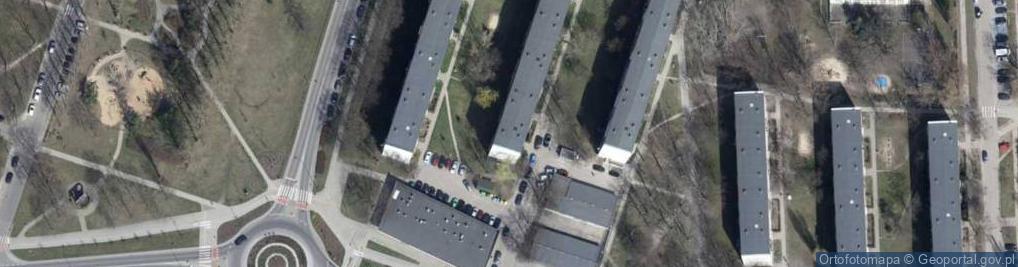 Zdjęcie satelitarne Prywatne Centrum Magazynowania Hannibal Hilton Wejman Sławomir