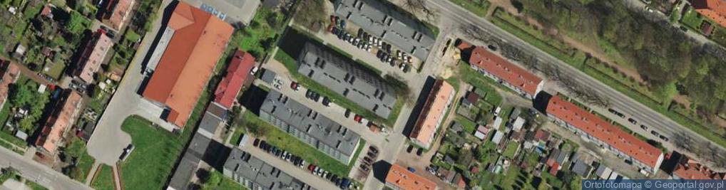Zdjęcie satelitarne Prywatne Przedsiębiorstwo Handlu i Usług Deniks Rafał Kowalik.