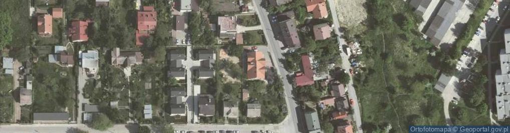Zdjęcie satelitarne Prywatne Przedszkole Pępuś Świata